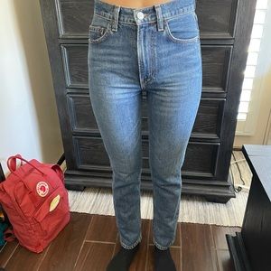 Reformation Julia high cigarette jeans